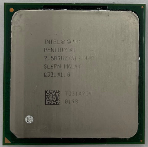 Intel Pentium 4 2.5 GHz Desktop CPU Processor- SL6PN