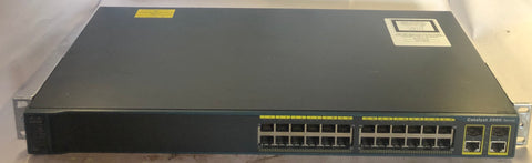 Cisco Catalyst 2960 Series 24-Port Switch- WS-C2960-24TC-L