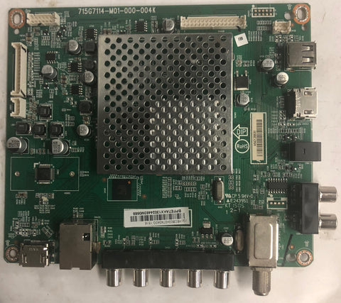 Vizio E32H-C1 LED TV 715G7114-M01-000-004K Main Board- XECB02K074040Q