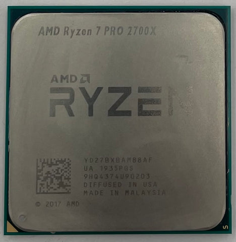 AMD Ryzen 7 PRO 2700X Desktop CPU Processor- YD27BXBAM88AF