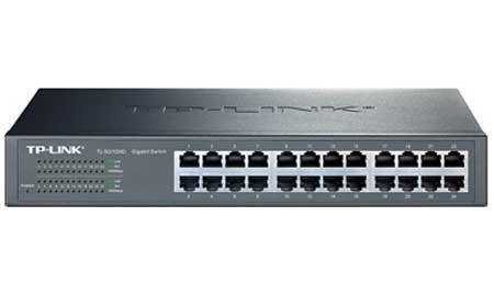TP-Link 24-Port Gigabit Ethernet Unmanaged Switch- TL‑SG1024D