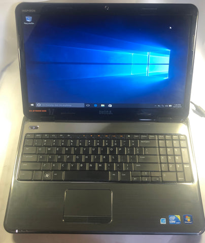 Dell Inspiron N5010 Laptop- 500GB HDD, 4GB RAM, Intel i3 CPU, Windows 10 Pro
