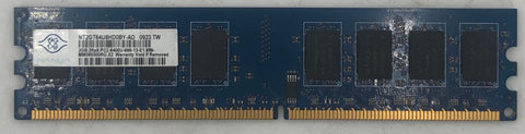 Nanya NT2GT64U8HD0BY-AD 2GB DDR2 Server RAM Memory
