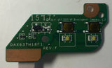 HP ProBook 450 G3 Laptop DAX63TH16F1 Switch Button Board- 3NX63FB0000