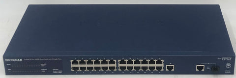 Netgear ProSafe FS726T 24-Port 10/100 Smart Switch with 2 Gigabit Ports