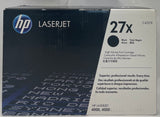 HP LaserJet 27X Black High Volume Print Cartridge- C4127X