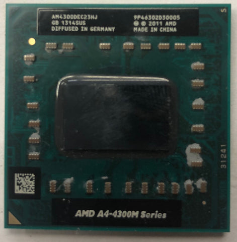 AMD A4-Series A4-4300M Laptop CPU Processor- AM4300DEC23HJ