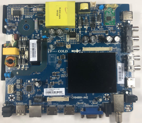 Element E25W3918 LED TV CV6486H-A42 Main Board- E18086-2-SY