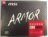 MSI Radeon RX 570 8GB Armor 8G OC Graphics Card- 912-V341-236