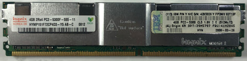 Hynix HYMP151F72CP4D3-Y5 4GB DDR2 Server RAM Memory