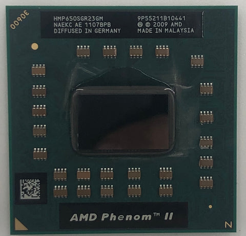 AMD Phenom II Dual-Core Mobile P650 Laptop CPU Processor- HMP650SGR23GM