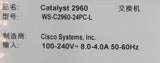 Cisco Catalyst 2960 Series PoE-24 24-Port Network Switch- WS-C2960-24PC-L