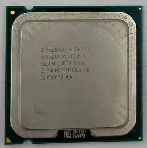 Intel Pentium E6500 Desktop CPU Processor- SLGUH