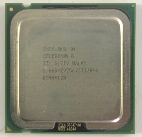 Intel Celeron D 331 Desktop CPU Processor- SL7TV