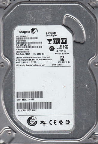 Seagate Barracuda 500GB SATA Internal Hard Drive- ST500DM002