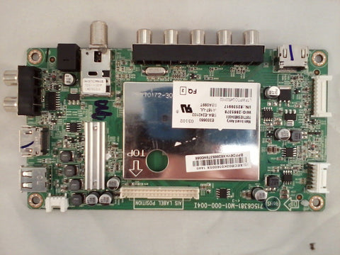 Vizio E420-B1 TV XECB02K063 Main Board- 715G6381-M01-000-004I