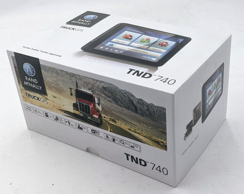 Rand McNally TND 740 Truck Navigational Device