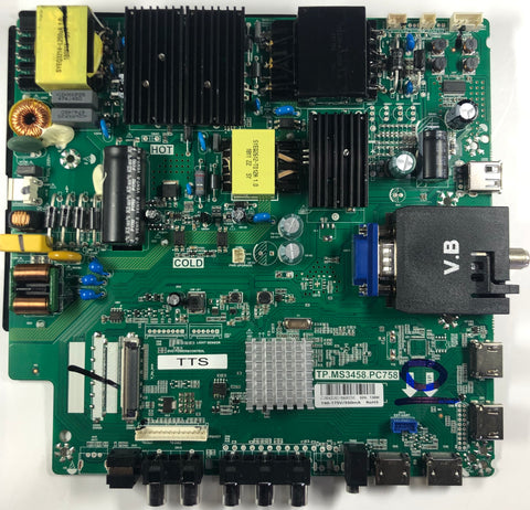 Sceptre U550CV-UMR 4K LED TV TP.MS3458.PC758 Main Board- 8142123342060