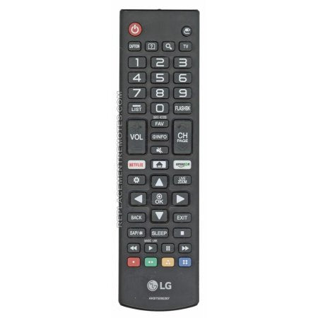 LG 49UJ6300 LED/LCD TV Remote Control- AKB75095307
