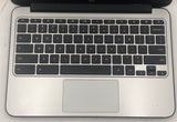 HP ChromeBook 11 G3 Laptop- 16GB SSD, 2GB RAM, Intel Celeron N2840 CPU, ChromeOS