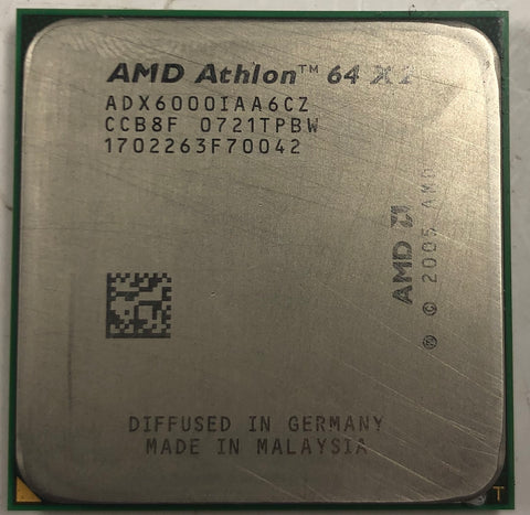 AMD Athlon 64 X2 6000+ Desktop CPU Processor- ADX6000IAA6CZ