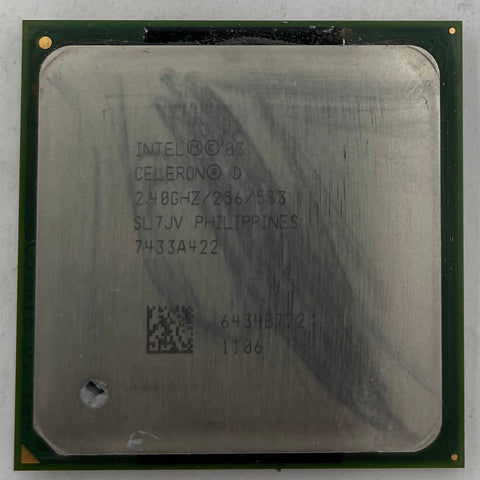 Intel Celeron D 320 Desktop CPU Processor- SL7JV