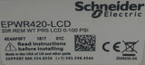 Schneider Electric EPWR420-LCD Wet Differential Pressure Transducer