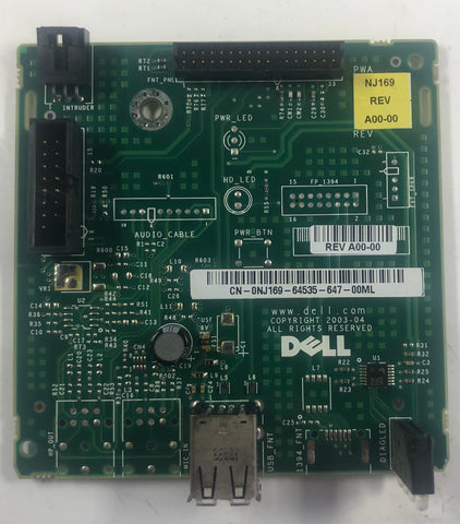 Dell PowerEdge SC1420 Server Control Panel Board- NJ169