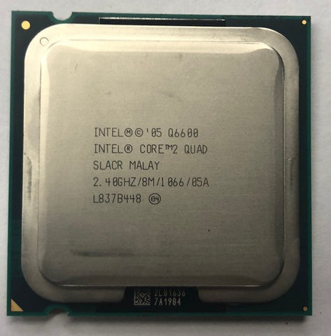 Intel Core 2 Quad Q6600 Desktop CPU Processor- SLACR