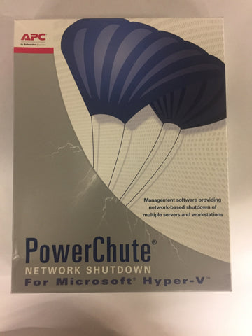 APC PowerChute Network Shutdown for Hyper-V Software- SSPCNSHV