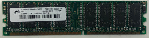 Micron MT8VDDT1664AG-265A1 128MB DDR Desktop RAM Memory
