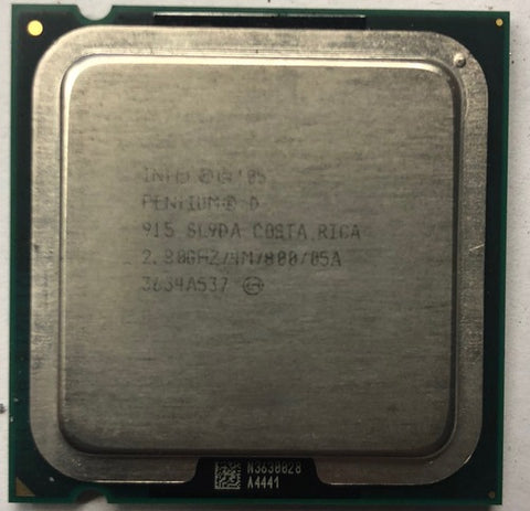 Intel Pentium D 915 Desktop CPU Processor- SL9DA