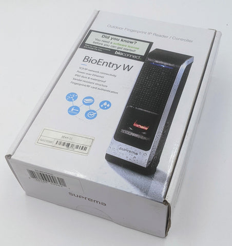 Suprema BioEntry W Outdoor Fingerprint IP Reader/Controller- BEWM-OC