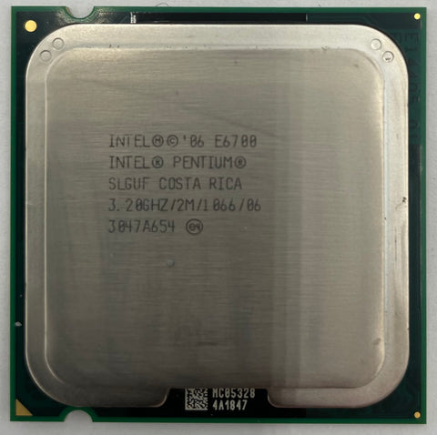 Intel Pentium E6700 Desktop CPU Processor- SLGUF