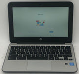 HP ChromeBook 11 G4 Laptop- 16GB SSD, 4GB RAM, Intel Celeron N2840 CPU, ChromeOS