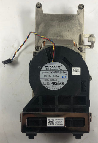 Dell OptiPlex 390 Desktop PVB120G12H-P01 Cooling Fan & Heatsink Assembly- FVMX3