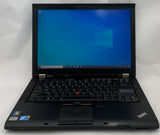 Lenovo ThinkPad T410 Laptop- 128GB SSD, 8GB RAM, Intel i5 CPU, Windows 10 Pro
