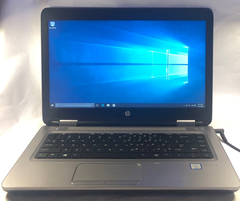 HP ProBook 640 G2 Laptop- 500GB HDD, 4GB RAM, Intel i5-6200U CPU, Windows 10 Pro