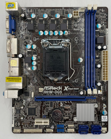 ASRock H61M-DGS Desktop Motherboard