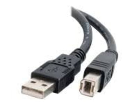 USB 2.0 A/B Cable- 10ft- 28AWG/2C+24AWG/2C- Bulk Pack of 50