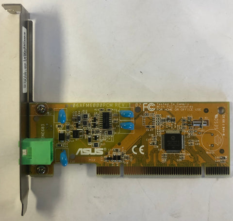 Asus AFM6001DHM 56K PCI Modem Card- 5188-0936