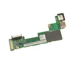 Dell Vostro 3400 Laptop USB Ethernet Charger Board- RWPWT
