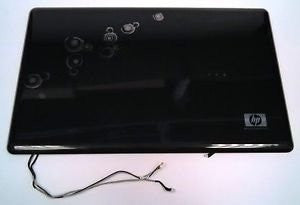 HP DV7 Top Cover Lid with Webcam Wifi Antenna P/N 519040
