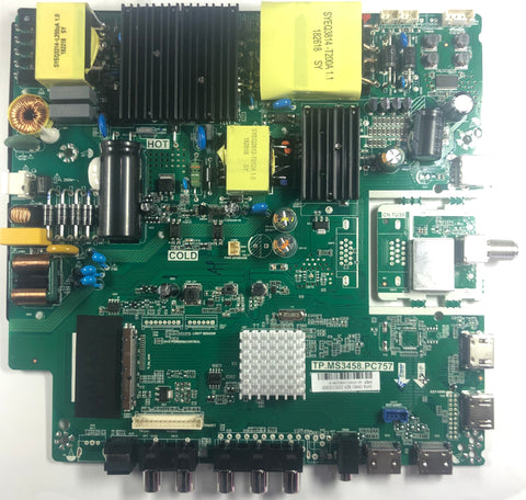 RCA RTU6050 4K LED TV TP.MS3458.PC757 Main Board- AE0011138