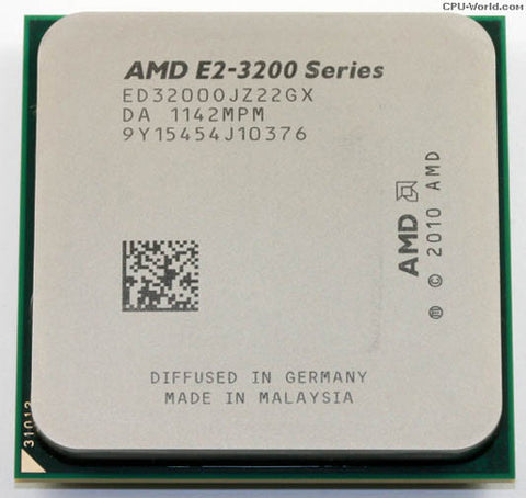 HP Pavilion p6-2003w Desktop AMD E2-Series E2-3200 CPU Processor- ED32000JZ22GX
