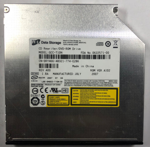 Dell PowerEdge 1950 Server GCC-T10N CD-RW/DVD-ROM Drive- RY466