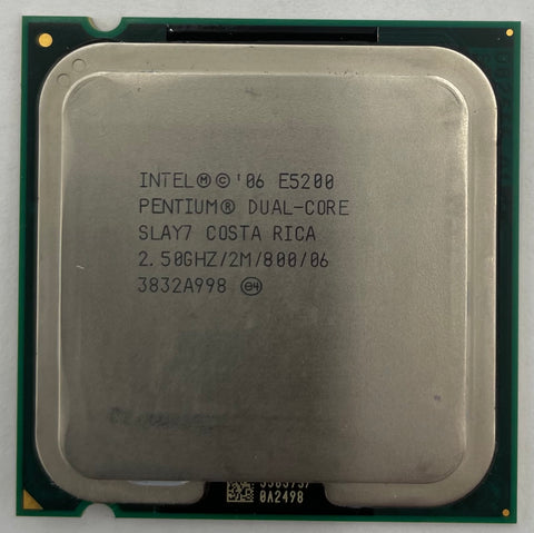 Intel Pentium E5200 Desktop CPU Processor- SLAY7