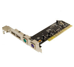 SYBA Multimedia PCI Controller Card- SD-NECPS-2U2PS2