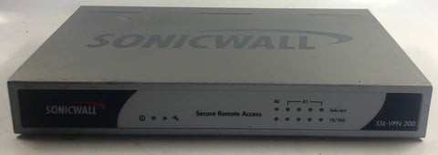 SonicWall SSL-VPN 200 NA Security Appliance- APL15-03F