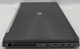 HP EliteBook 8570w Laptop- 240GB SSD, 8GB RAM, Intel i7 CPU, Windows 10 Pro